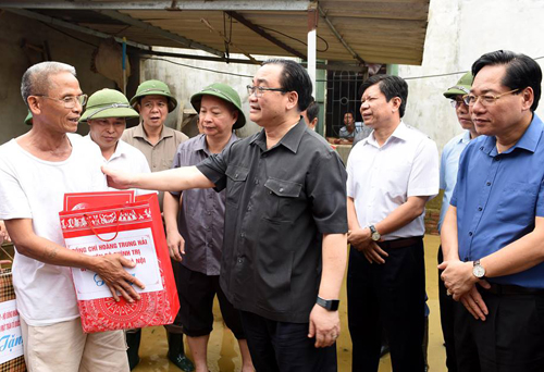 Chương Mỹ sẽ phải sống chung với lũ đến năm 2020