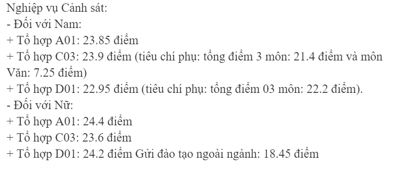 Điểm chuẩn chính thức của tất cả các trường Đại học trên toàn quốc năm 2018