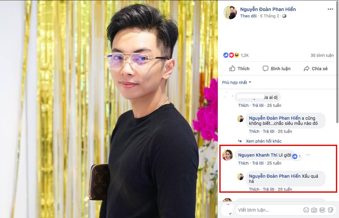 Vợ chồng Phan Hiển - Khánh Thi đôi co ngay trên trang cá nhân