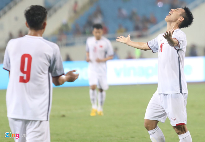 Olympic VN vs Olympic Oman (1-0): Đoàn Văn Hậu ghi bàn đẹp mắt