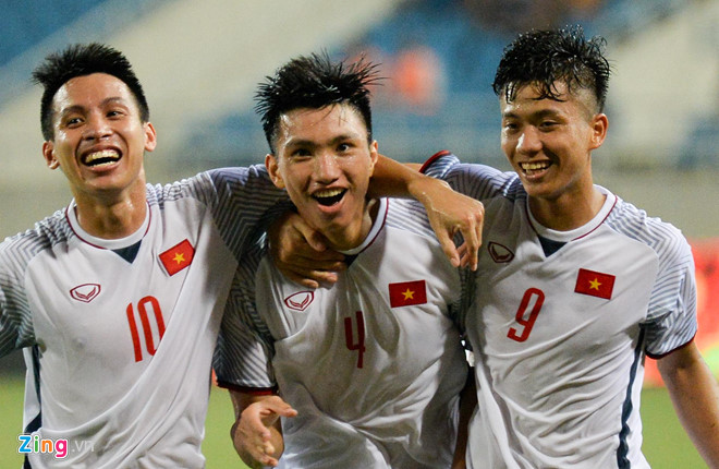 Olympic VN vs Olympic Oman (1-0): Đoàn Văn Hậu ghi bàn đẹp mắt