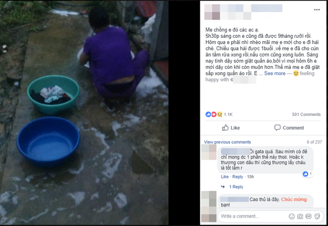 Mẹ chồng chiều con dâu như con gái, lọ mọ dậy từ 5h30 để giặt quần áo khiến bố chồng phải thốt lên: Chiều chúng nó vừa thôi