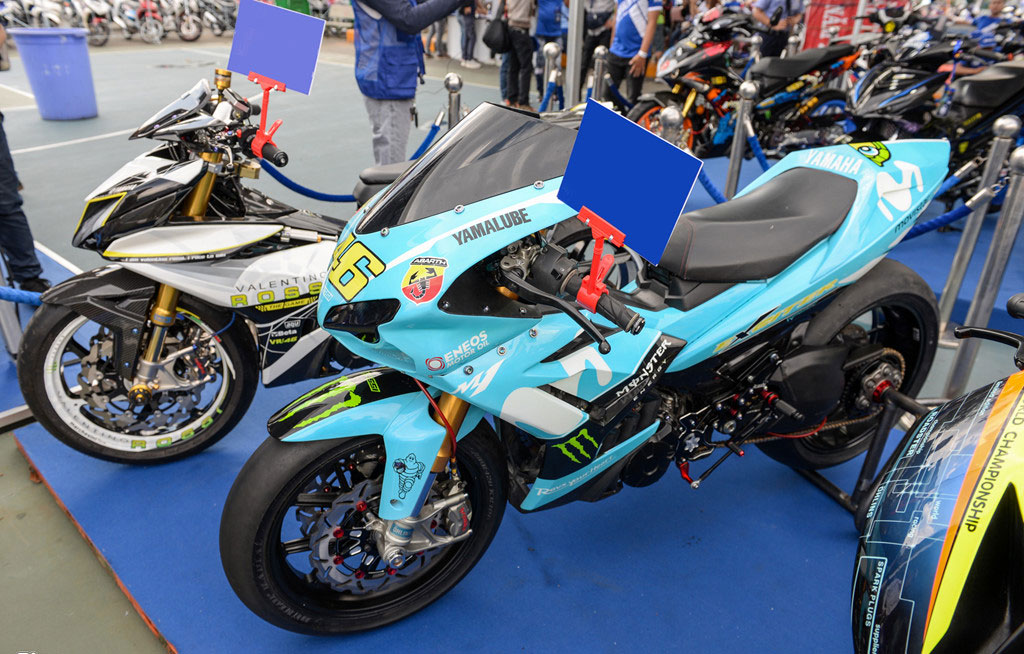 Gần 50 chiếc Yamaha Exciter độ tập trung tại Sài Gòn