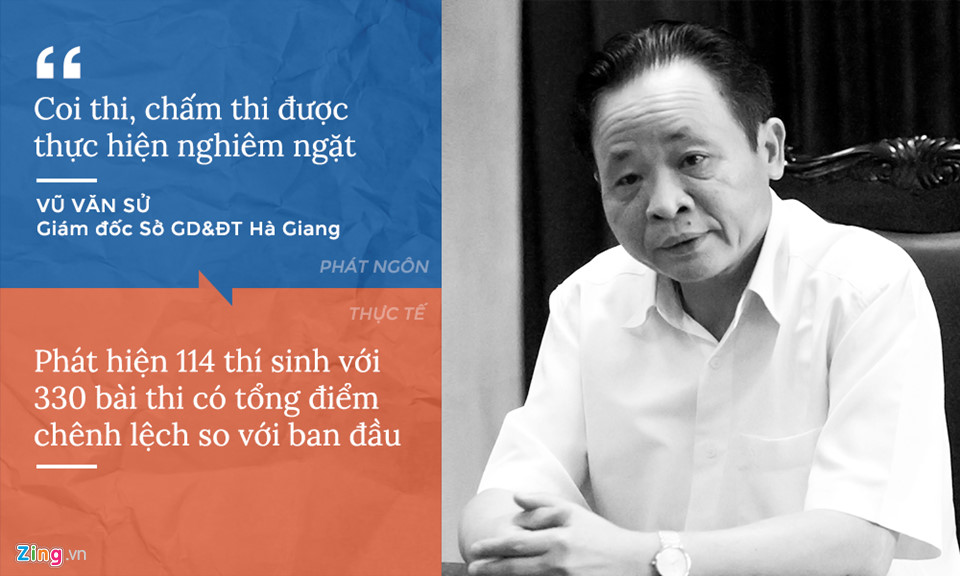 Những phát ngôn ngược thực tế sau loạt gian lận điểm thi ở 3 tỉnh