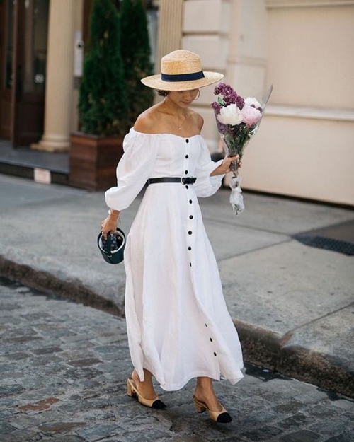 Nghiện mặc đồ trắng nhất định phải dắt túi 4 bí quyết này