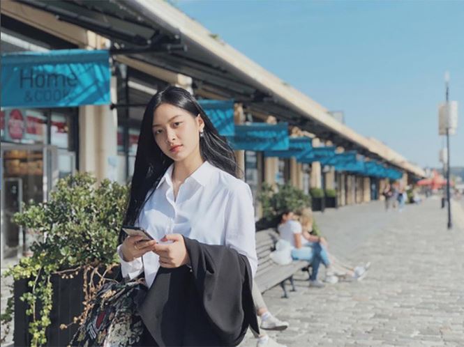 Nữ sinh Việt tại Pháp học giỏi, xinh đẹp gây thương nhớ Nữ sinh Việt tại Pháp học giỏi, xinh đẹp gây thương nhớ