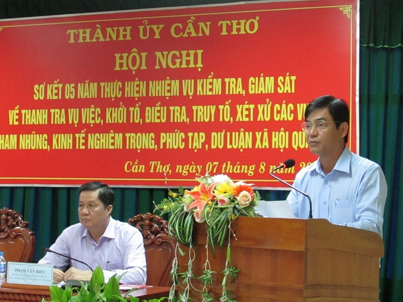 Cần Thơ: 49 đảng viên bị kỷ luật vì liên quan đến tham nhũng