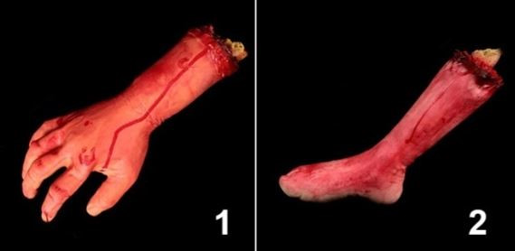 Tay chân giả, kiếm Nhật rao bán trên Lazada, Shopee, Sendo