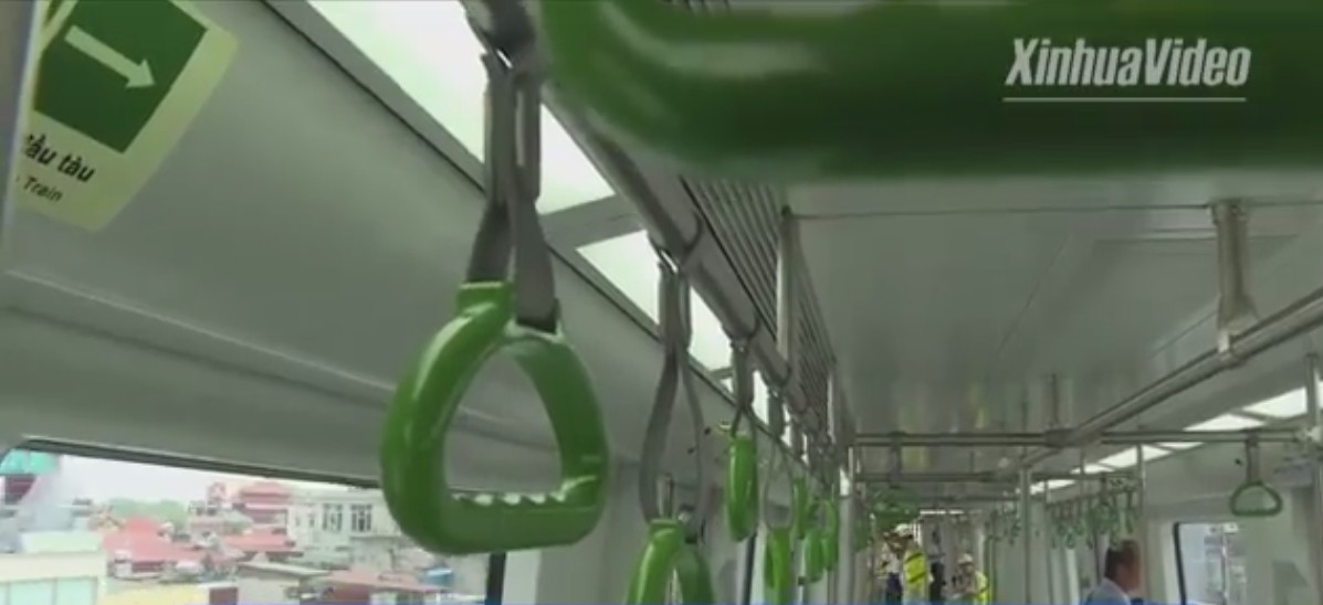 Tàu cao tốc trên cao tuyến Cát Linh - Hà Đông chính thức chạy thử, không gian bên trong khiến nhiều người thích thú