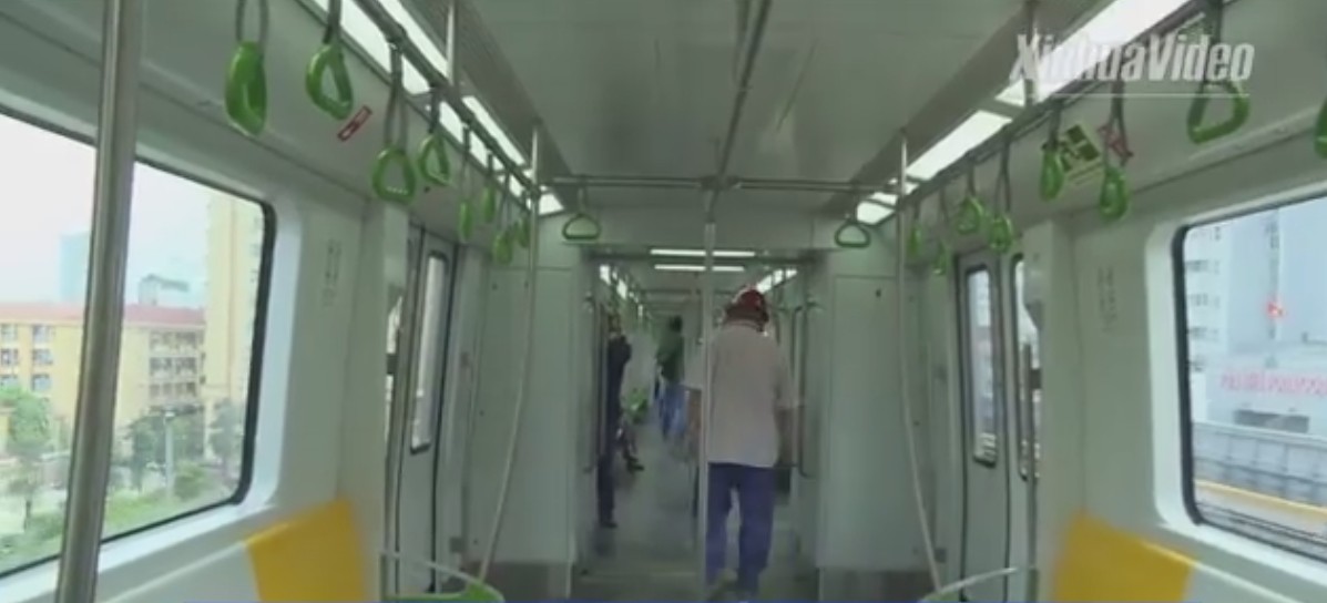 Tàu cao tốc trên cao tuyến Cát Linh - Hà Đông chính thức chạy thử, không gian bên trong khiến nhiều người thích thú