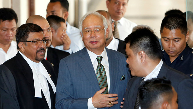 Cựu Thủ tướng Najib không thừa nhận cáo buộc rửa tiền