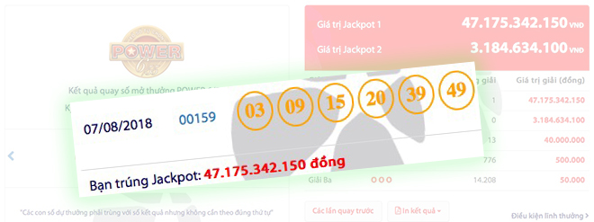 Sự trùng hợp không ngờ của 2 vé trúng jackpot khủng mới nhất