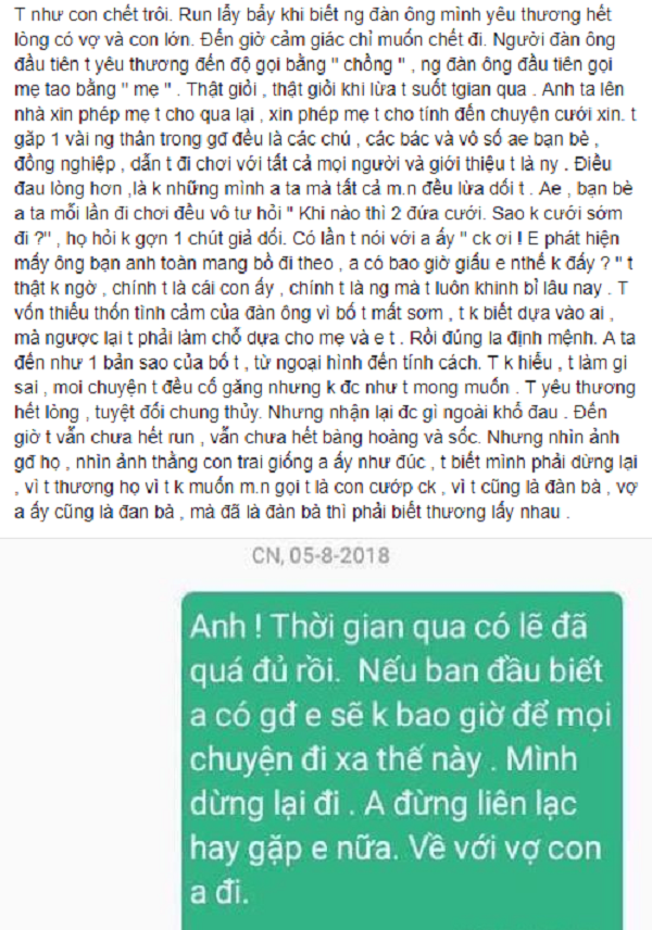 Thay vì bị chỉ trích nặng nề thì kẻ thứ 3 này lại khiến người ta cảm thông, thương xót vì...