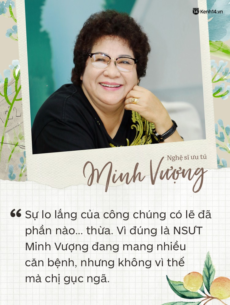 Cuộc sống đi về lẻ bóng, bệnh tật ở tuổi 60 của NSƯT Minh Vượng: Tôi đã hạnh phúc hơn người khác rất nhiều rồi