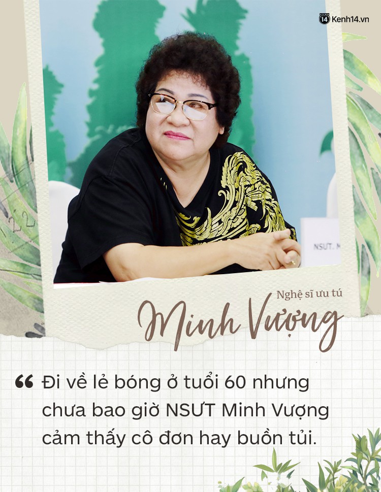 Cuộc sống đi về lẻ bóng, bệnh tật ở tuổi 60 của NSƯT Minh Vượng: Tôi đã hạnh phúc hơn người khác rất nhiều rồi