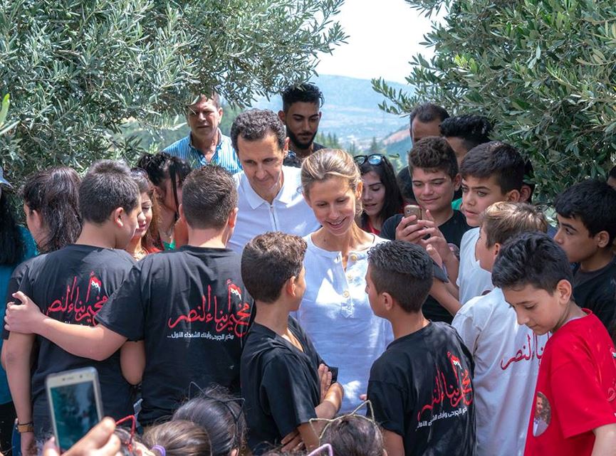 Chân dung bông hồng sa mạc Syria Asma al-Assad