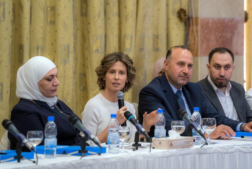 Chân dung bông hồng sa mạc Syria Asma al-Assad