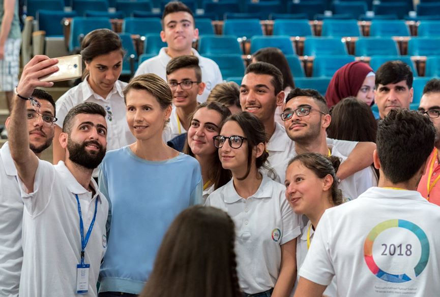 Chân dung bông hồng sa mạc Syria Asma al-Assad