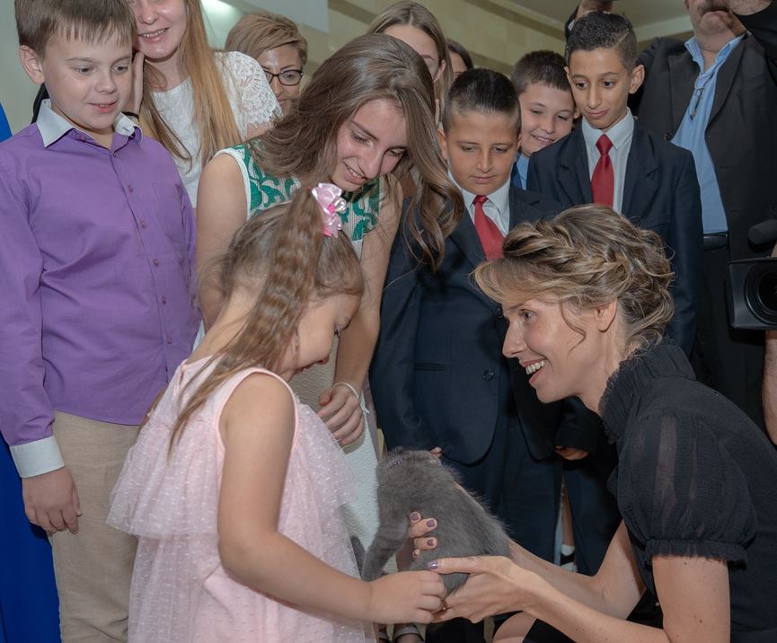 Chân dung bông hồng sa mạc Syria Asma al-Assad