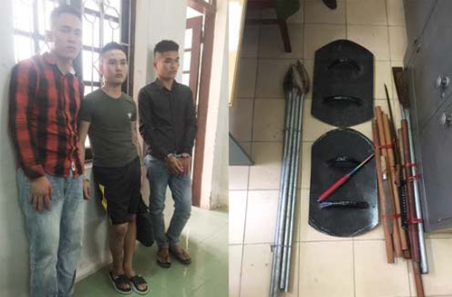 Ba thanh niên mang hung khí bắt giữ hai phụ nữ để đòi nợ thuê