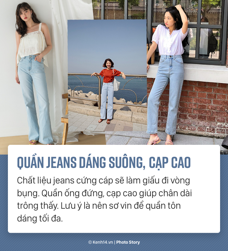 Những gợi ý chọn quần tôn dáng, giấu vòng 2 đẫy đà lại còn giúp che chân kém thon gọn