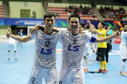 Thái Sơn Nam tiếp tục tạo địa chấn, đi vào lịch sử futsal châu Á Thái Sơn Nam tiếp tục tạo địa chấn, đi vào lịch sử futsal châu Á