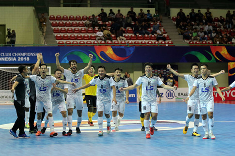 Thái Sơn Nam tiếp tục tạo địa chấn, đi vào lịch sử futsal châu Á Thái Sơn Nam tiếp tục tạo địa chấn, đi vào lịch sử futsal châu Á