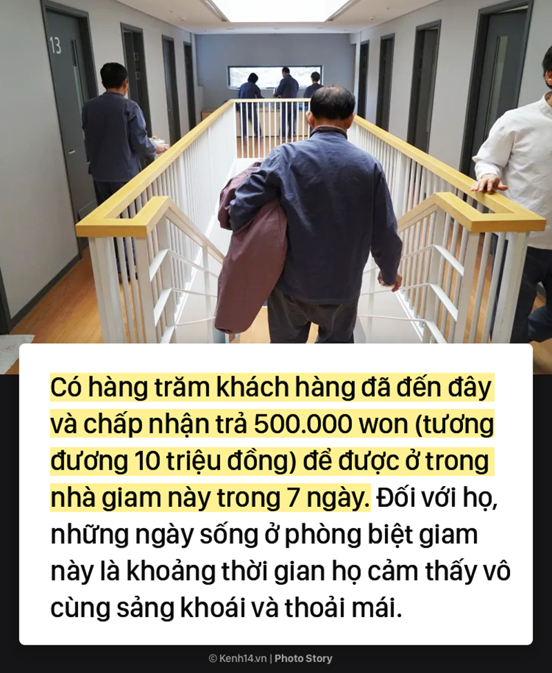 Hàn Quốc: Bỏ ra cả chục triệu đồng để được đi tù tránh xa cuộc sống bận rộn