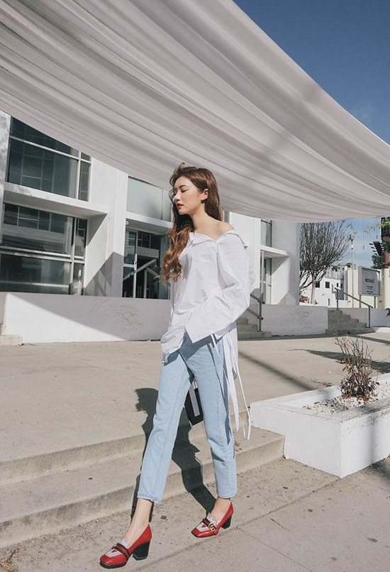 Những kiểu áo blouse hợp mốt cho nàng văn phòng