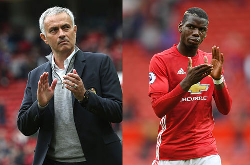 Mourinho chơi trò nói vậy mà không phải vậy với Pogba và Martial?