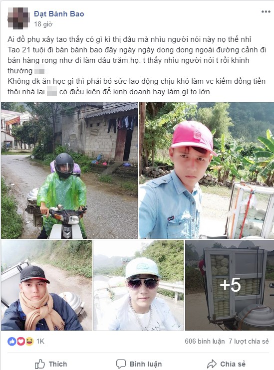 Chàng trai bán bánh bao dạo bỗng dưng gây sốt với những chia sẻ đặc biệt Chàng trai bán bánh bao dạo bỗng dưng gây sốt với những chia sẻ đặc biệt