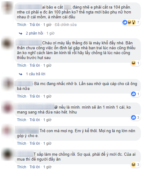 Mua 1 cái bánh trung thu mời cả nhà người yêu cùng ăn, đến khi không được chừa phần, cô nàng này đăng đàn kể tội