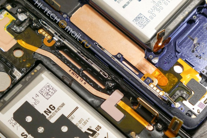 Bên trong Note9: Tản nhiệt mới, pin khủng, sắp xếp đẹp mắt