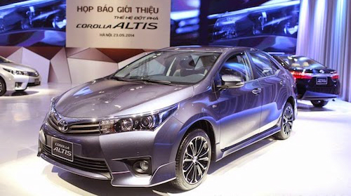 Toyota Việt Nam triệu hồi hơn 11.000 xe lỗi túi khí