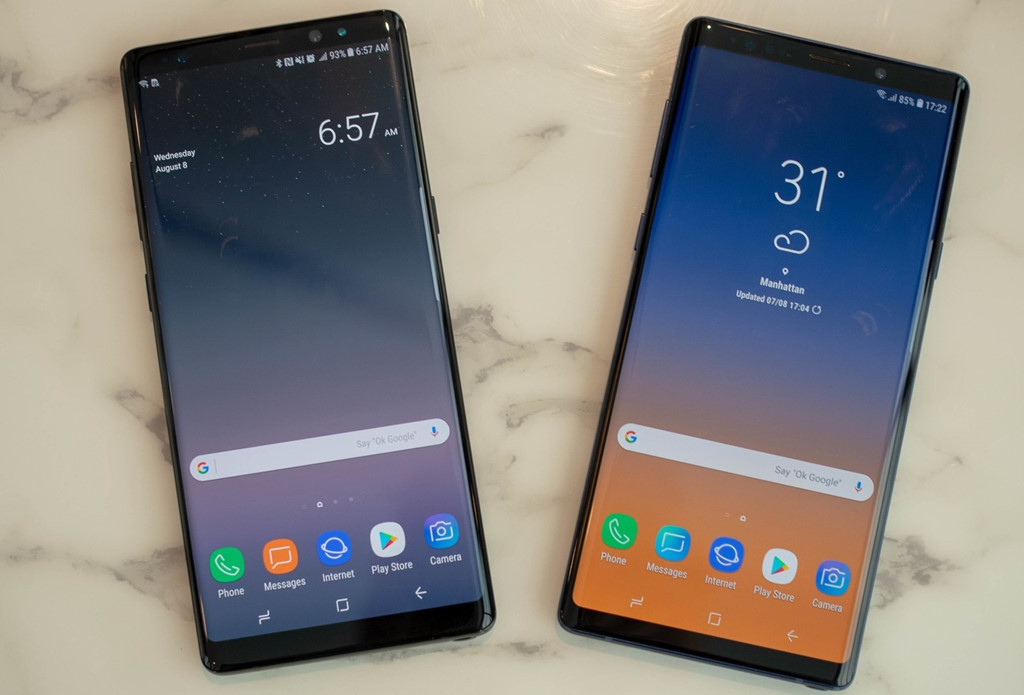 So sánh Galaxy Note9 với Note8 - có nên nâng cấp?