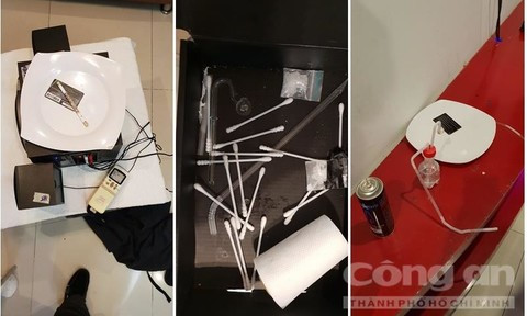 Nam thanh nữ tú phê ma túy trong khách sạn ở Sài Gòn