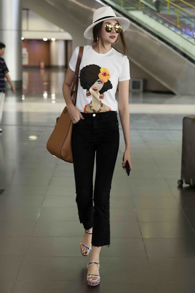 Thanh Hằng nghiện dùng mũ cối nhất showbiz Việt