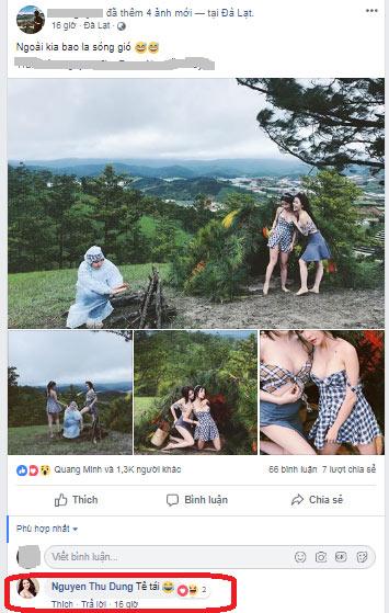 Chân dài mặc hớ hênh ở Tuyệt tình cốc Đà Lạt gây phẫn nộ là Á hậu Thư Dung?