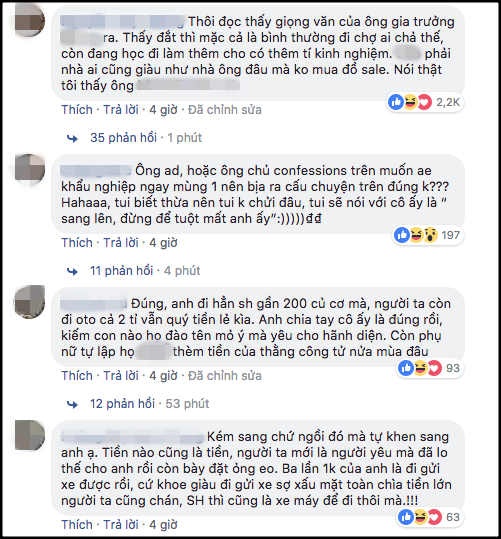 Tố bạn gái vừa kẹt xỉ vừa kém sang, chàng trai đi xe ga đắt tiền khiến dân tình nóng máu nhảy vào mắng tới tấp