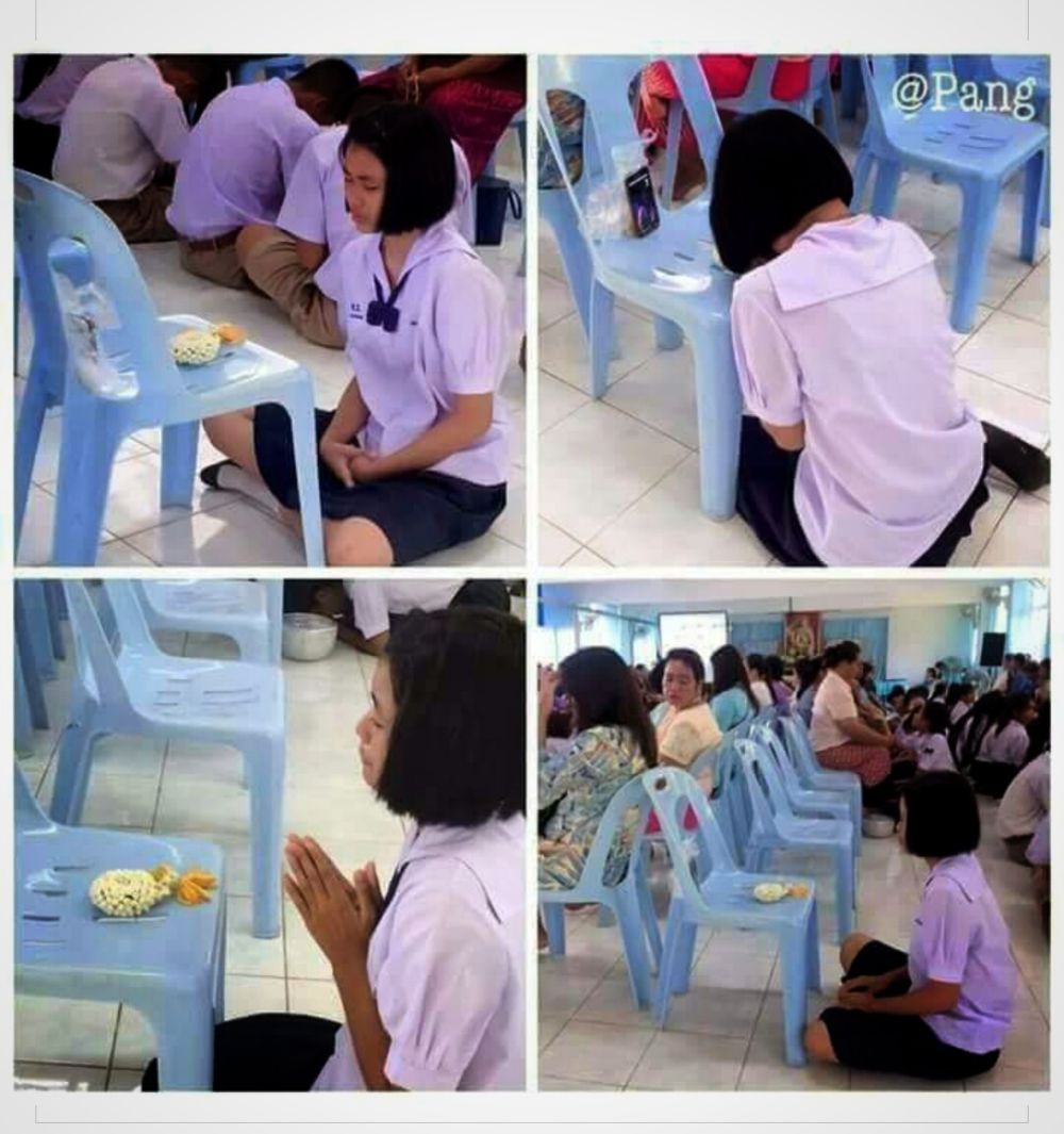 Ông bố mặc váy ren, cài nơ tóc, cười tít khi đến trường con trai, dân mạng cảm động rơi nước mắt khi biết nguyên nhân thực sự phía sau