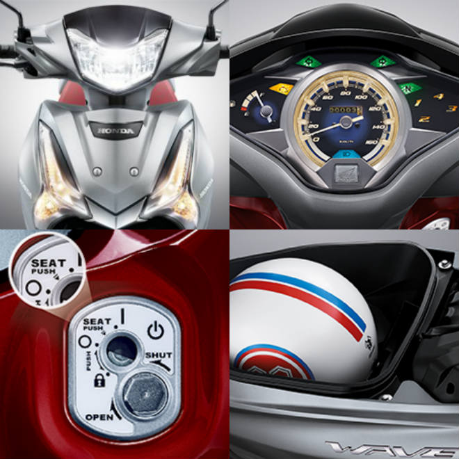 Chi tiết 7 màu, thông số, giá bán 2019 Honda Wave 125i