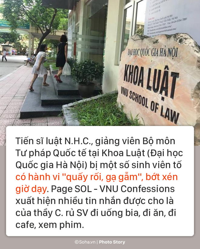 Giảng viên bị tố gạ gẫm SV: Nhiều em chủ động nhắn tin mời tôi uống bia có sao đâu? Giảng viên bị tố gạ gẫm SV: Nhiều em chủ động nhắn tin mời tôi uống bia có sao đâu?