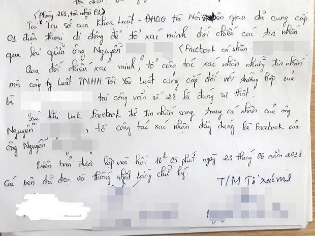Nhiều nữ sinh khoa Luật tố giảng viên nhắn tin gạ gẫm: Thầy giáo bác bỏ toàn bộ vụ việc, nhà trường vào cuộc xác minh làm rõ