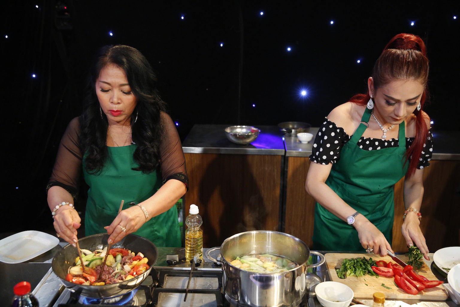 Học viện mẹ chồng tập 3: Mẹ chồng Lâm Khánh Chi khuyên con trai nên nhịn vợ