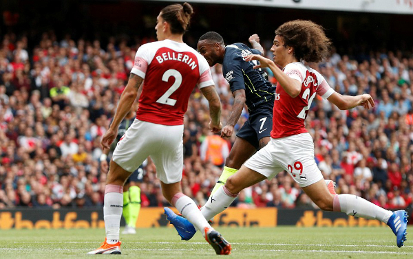 Man City đánh bại Arsenal trong ngày Emery ra mắt Ngoại hạng Anh