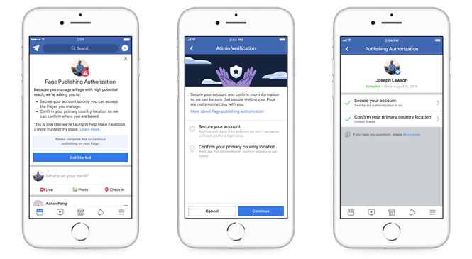 Facebook ra mắt tính năng cấp phép mới cho Page