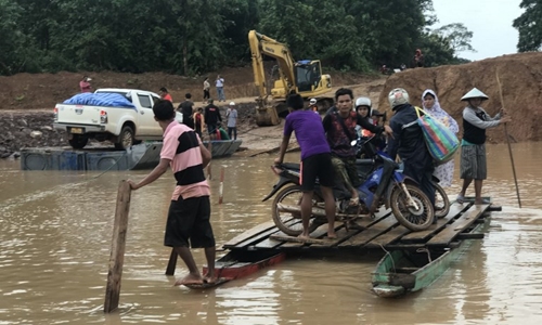 Lào công bố có 36 người chết trong vụ vỡ đập thủy điện