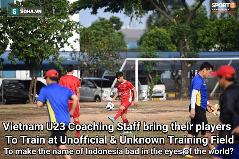 Tất cả các đội đều có sân tập đẹp, hà cớ gì U23 Việt Nam phải đi cày mặt ruộng?