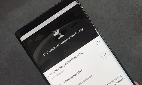 Bản quyền online siết chặt trước trận đầu của Việt Nam tại Asiad