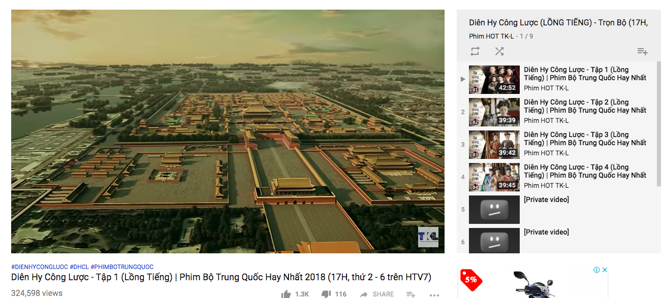 Tin sốc với fan Diên Hi Công Lược: Bản Vietsub dừng phát sóng tập mới từ hôm nay